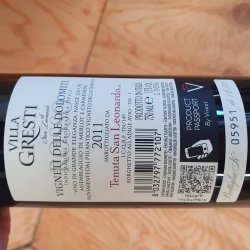 Tenuta San Leonardo Villa Gresti IGT Dolomiti 2011