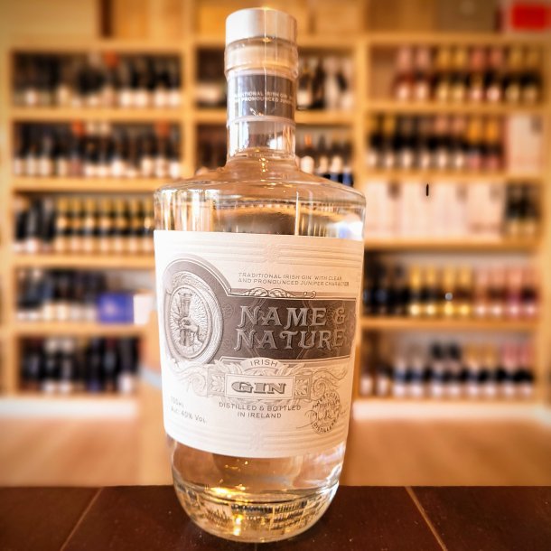 Name &amp; Nature Gin 40%, Irish Gin