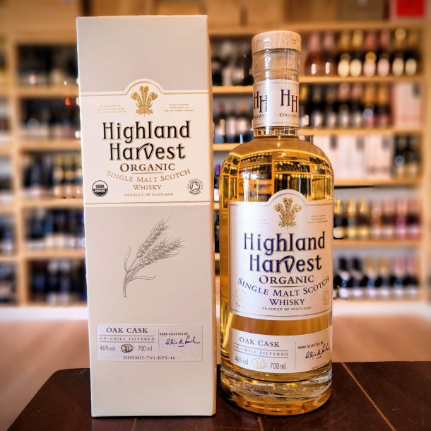 Highland Harvest Organic Single Malt Whisky 40%