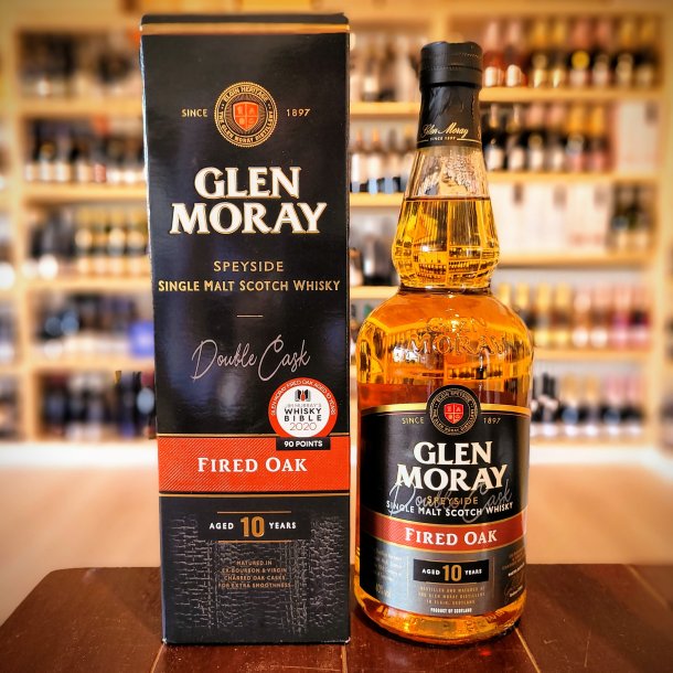Glen Moray "Fired Oak" 10 YO Speyside Single Malt 40%