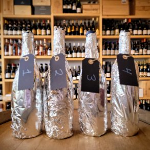 Blindsmagningskasse 4 vine