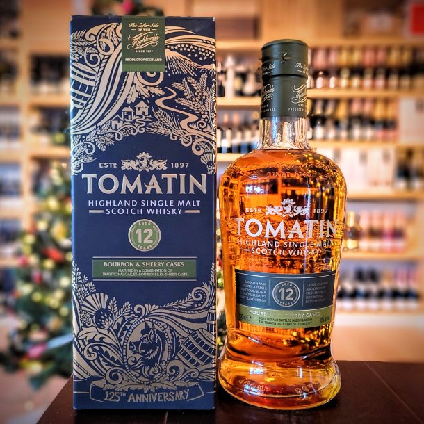 Tomatin 12 YO Highland Single Malt Scotch Whisky 40%